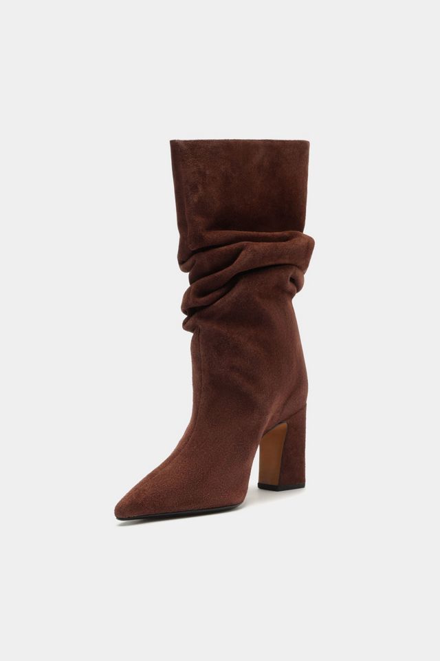 Schutz Harriet Slouch Suede Boot #4