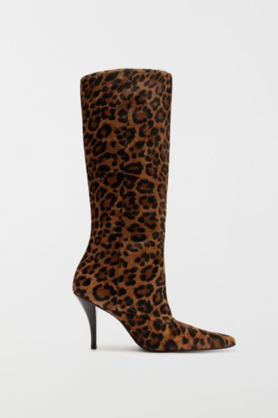Schutz Rudy Pointed Toe Boot In Brown