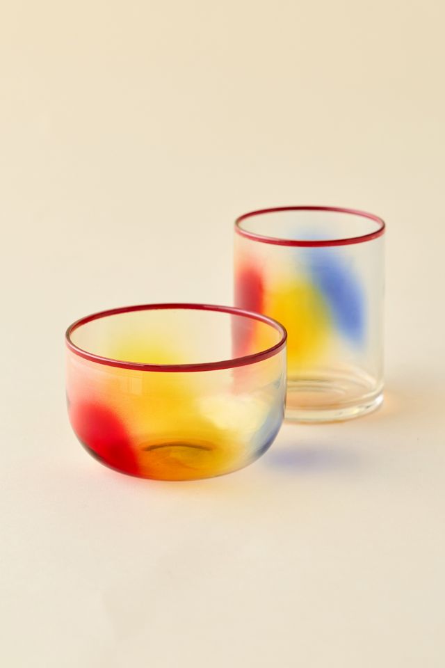 Marbled Tumbler Juice Glass #3