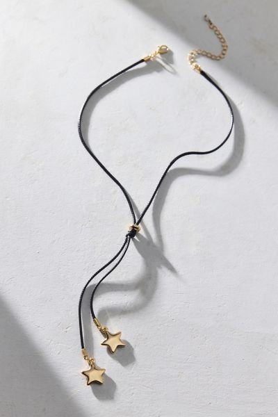Cosmic Shores Corded Bolo Necklace