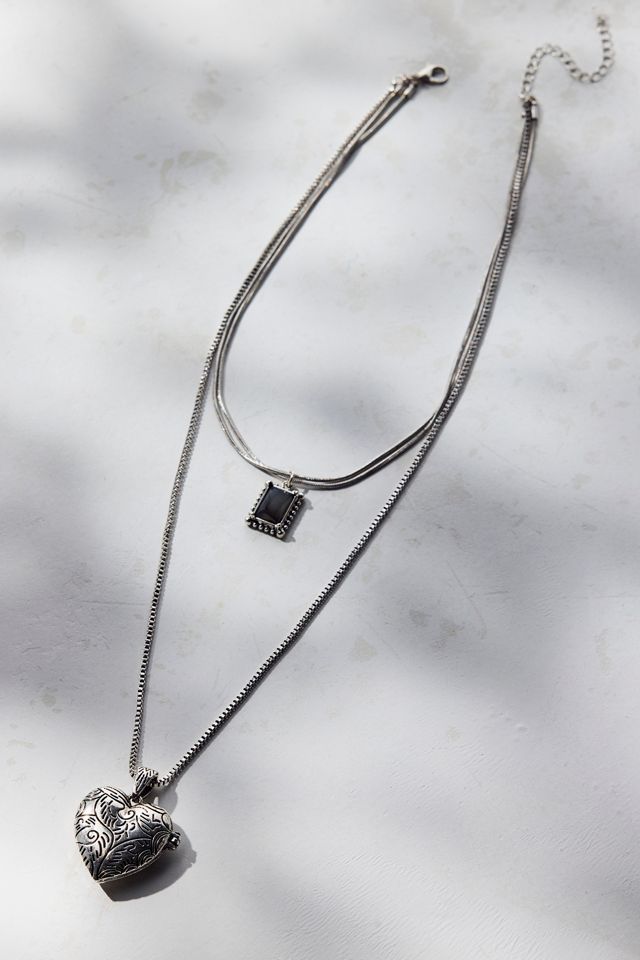 As You Are Locket Layered Necklace #2