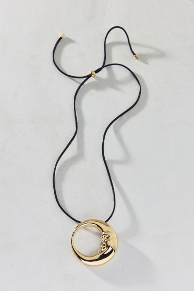 Cosmic Shores Pendant Corded Necklace