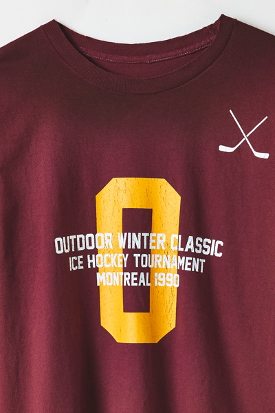 Hockey Outdoor Classic Graphic Long Sleeve Tee
