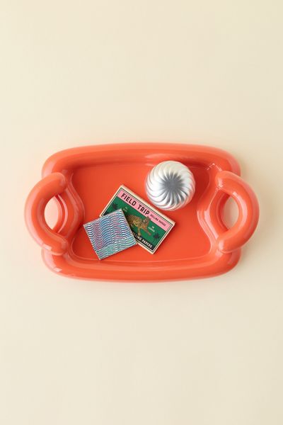 Zaya Bubbled Ceramic Trinket Tray