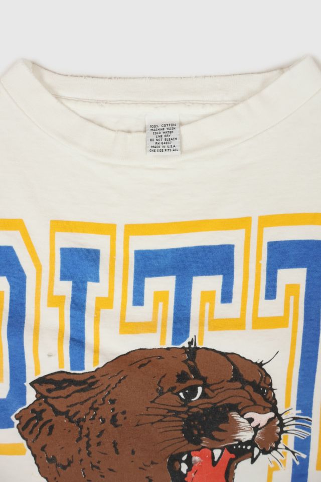 Vintage University of Pittsburgh Cropped Tee #2