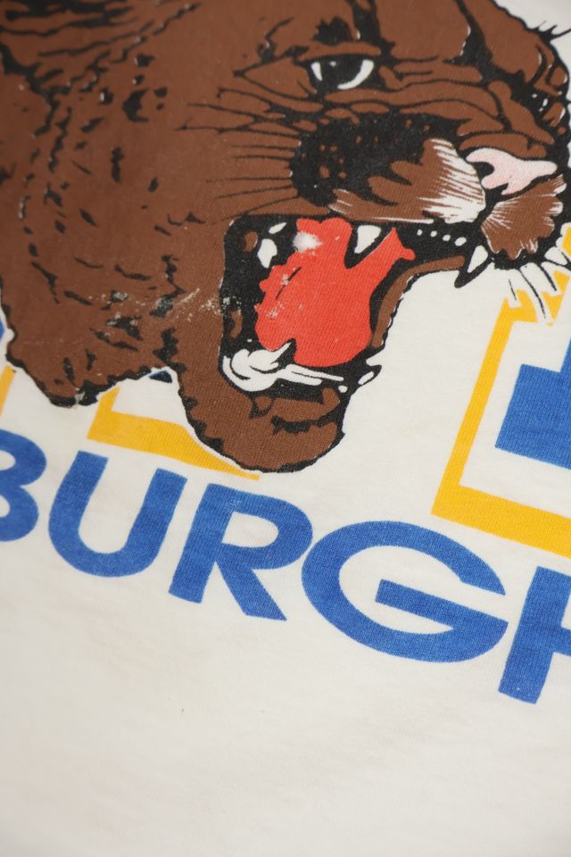 Vintage University of Pittsburgh Cropped Tee #3