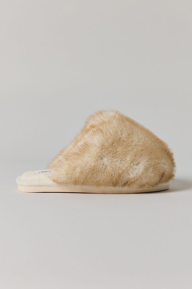 Steve Madden Poof Faux Fur Mule Slippers #2