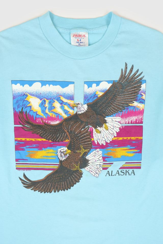 Vintage Alaska Eagles Tee #1