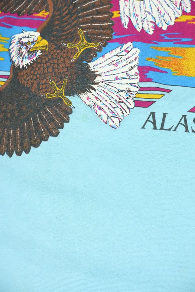 Vintage Alaska Eagles Tee #3