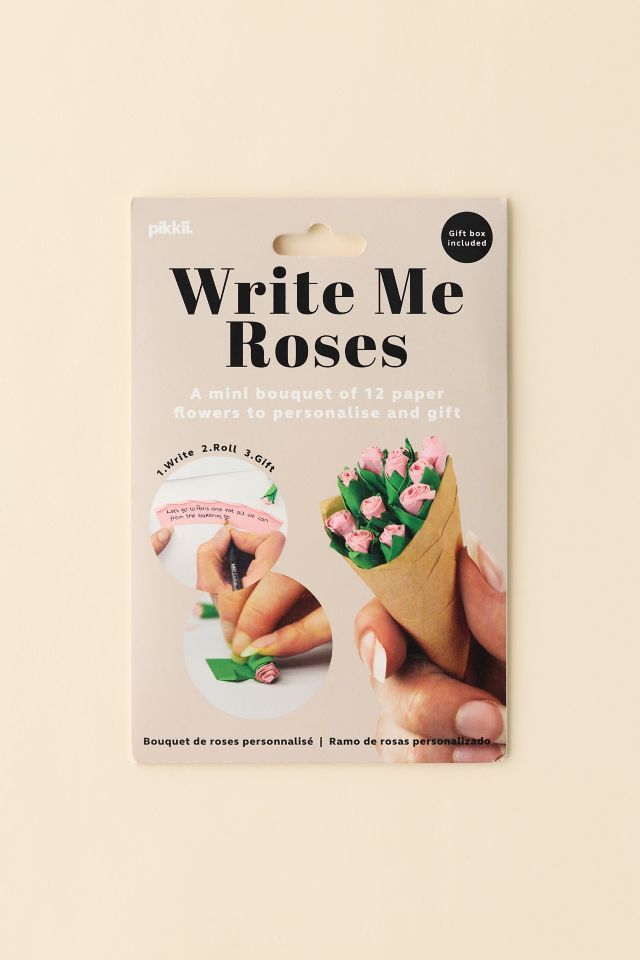 Pikkii Write Me Roses Paper Craft Kit #2