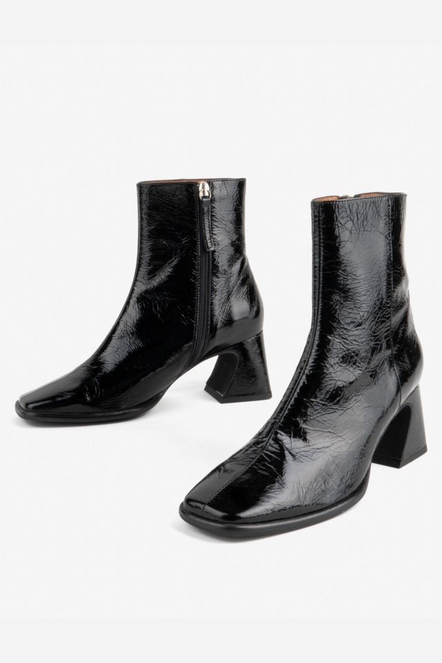 Intentionally Blank Taffy Patent Leather Heeled Boot #1