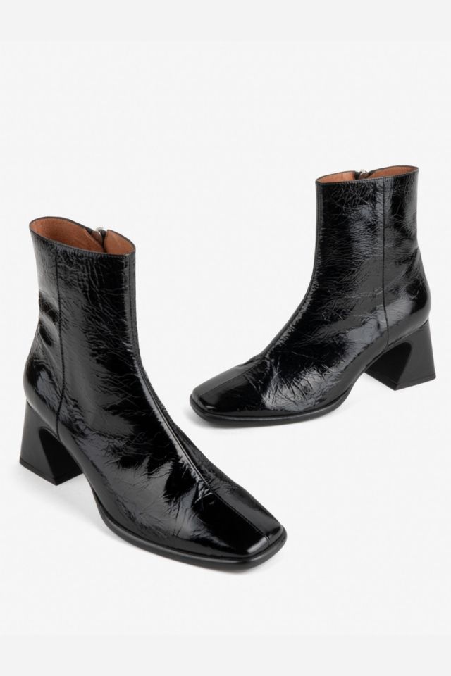 Intentionally Blank Taffy Patent Leather Heeled Boot #2