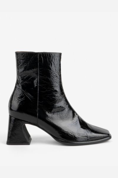 Intentionally Blank Taffy Patent Leather Heeled Boot