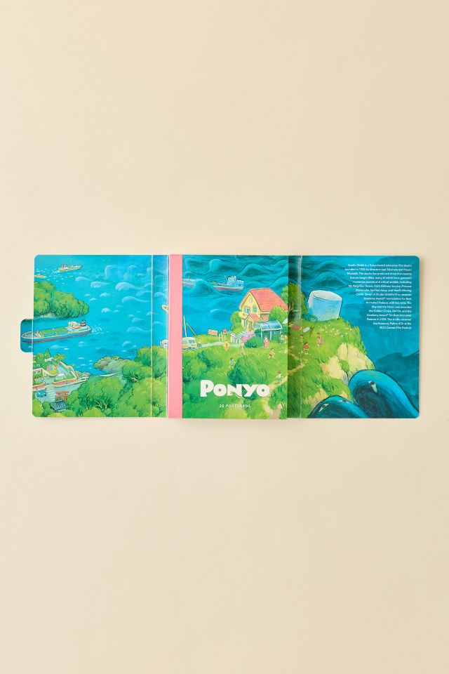 Studio Ghibli Ponyo Postcard Set #1