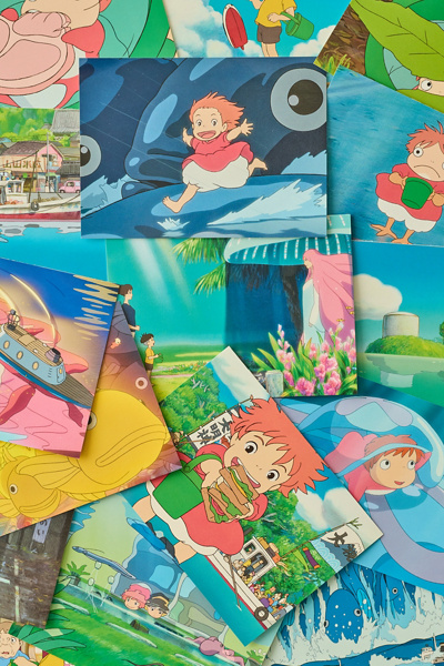 Studio Ghibli Ponyo Postcard Set