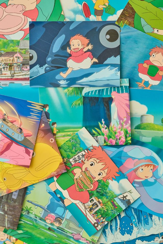 Studio Ghibli Ponyo Postcard Set #2