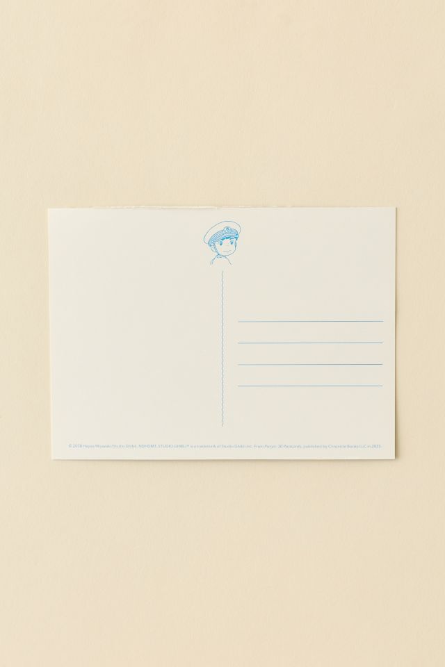 Studio Ghibli Ponyo Postcard Set #4