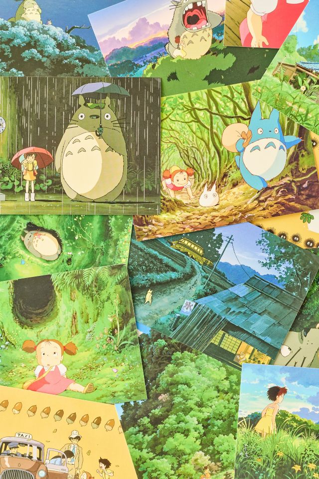 Studio Ghibli My Neighbor Totoro Postcard Set #2