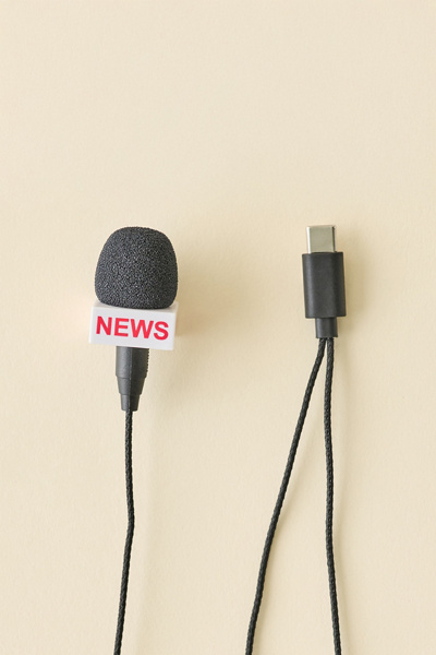 Breaking News Mini Microphone