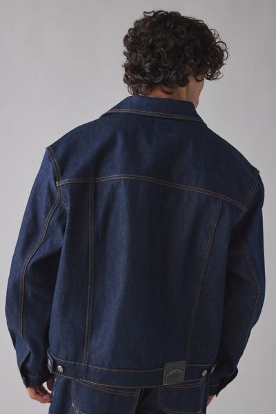 HARDSTONE – Engineered By GUESS Raw Denim Jacket