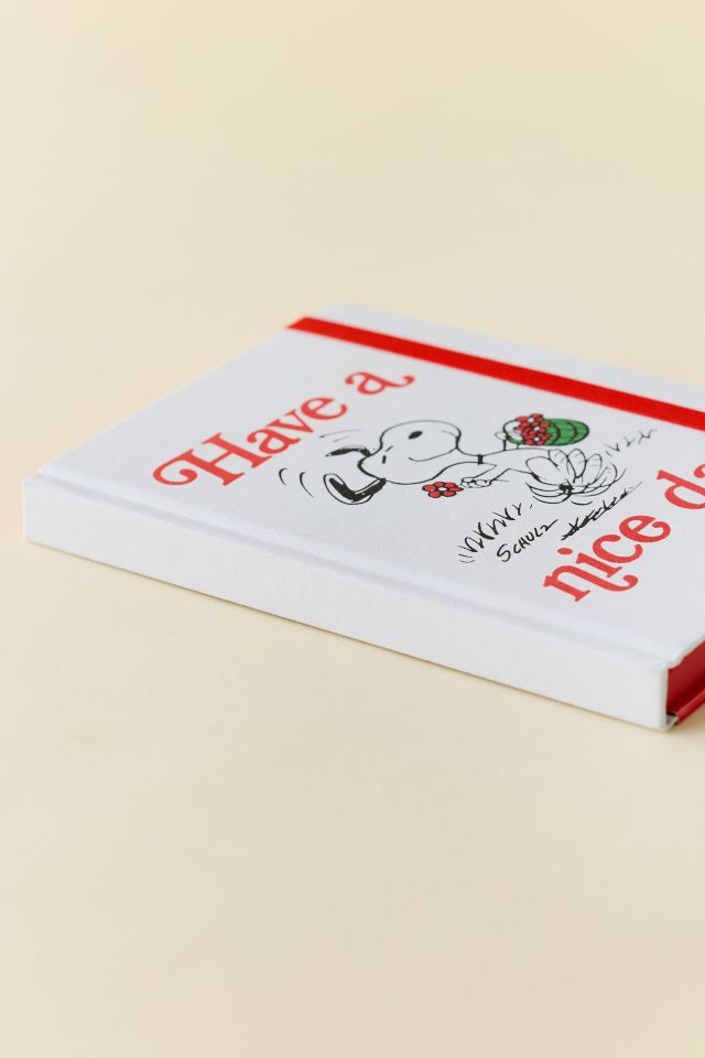 Graphique X Peanuts 75th Anniversary Have A Nice Day Fabric-Covered Journal #2