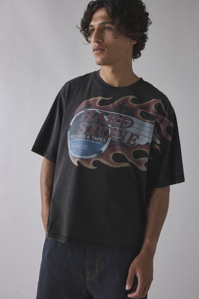 HARDSTONE – Engineered By GUESS Fire Graphic Tee