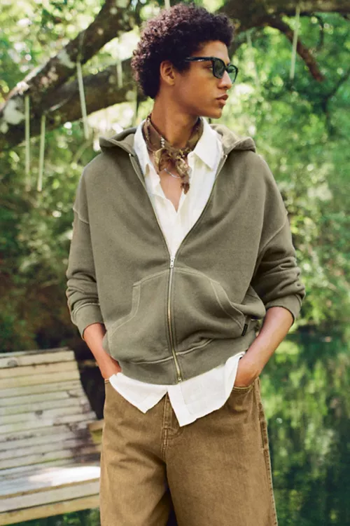 Standard Cloth Pregame Zip-Up Hoodie Sweatshirt