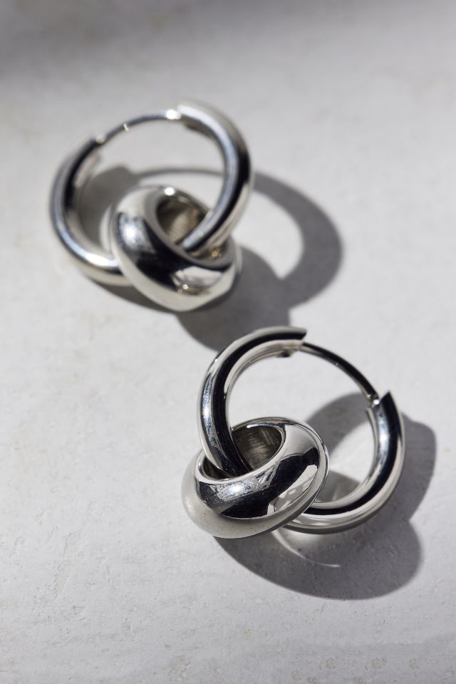 Lucas Double Hoop Earring #1