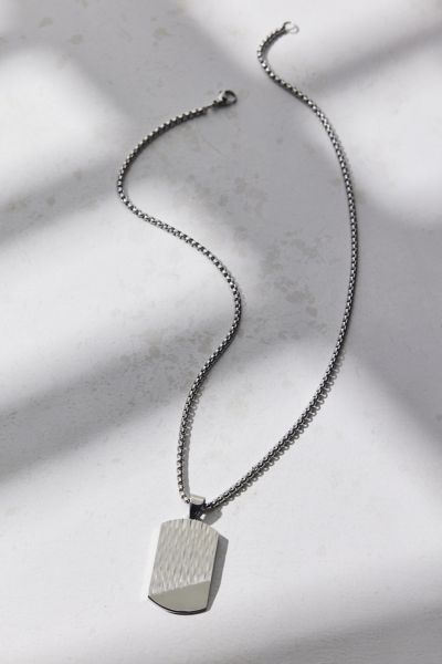 Tate Tag Pendant Necklace