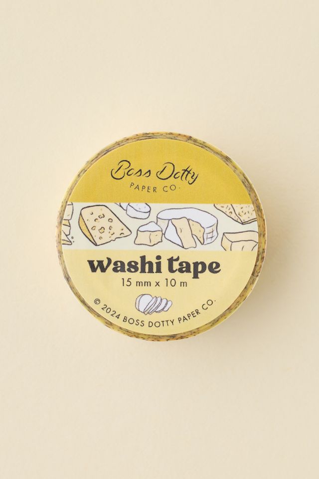 Boss Dotty Cheese Please Washi Tape #2