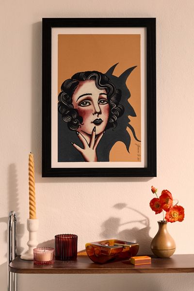 Jessica O. Devils Work Art Print