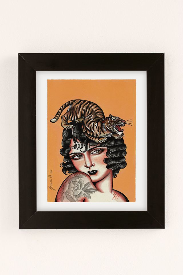Jessica O. Wild Love Art Print #1