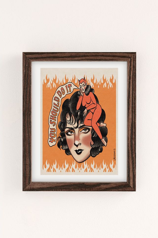 Jessica O. Good Girls Art Print #1