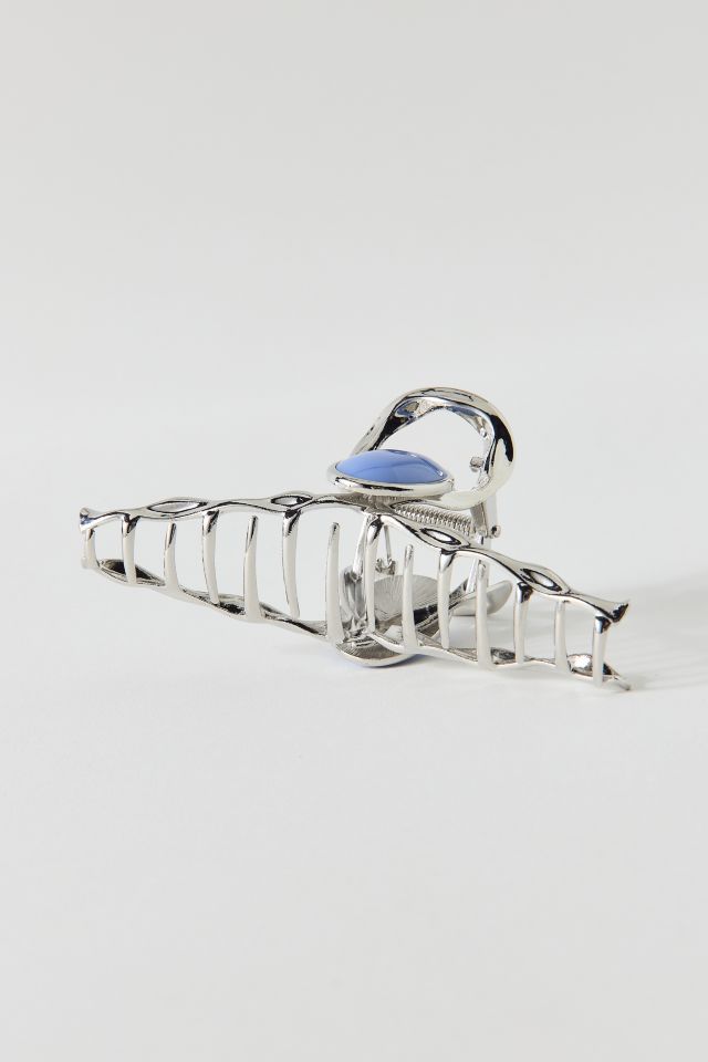Jeweled Metal Claw Clip #2