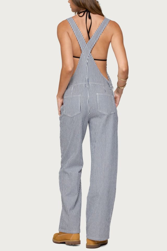 Edikted Tamsin Striped Overalls #2