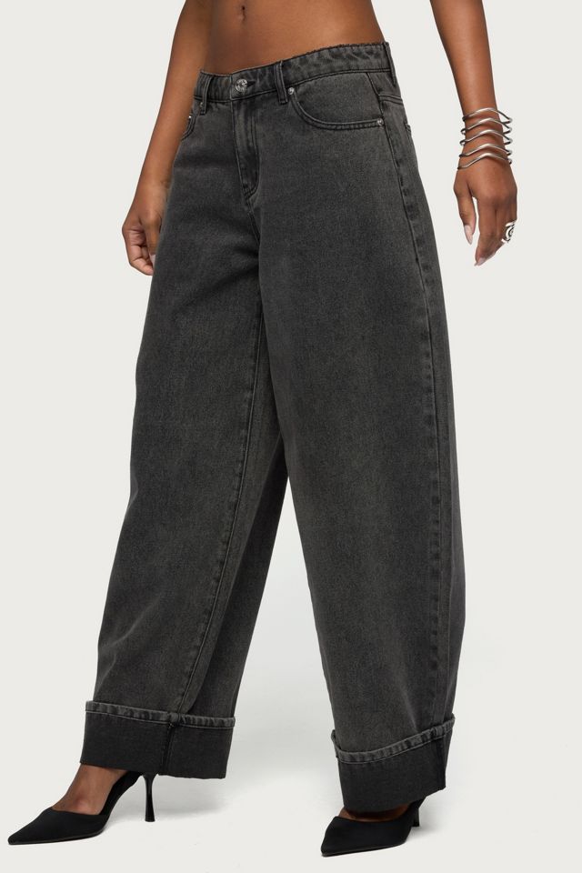 Edikted Kella Extra Oversized Low Rise Jean #2
