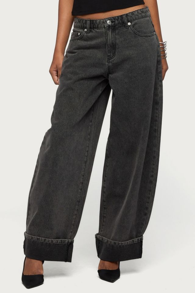 Edikted Kella Extra Oversized Low Rise Jean #3