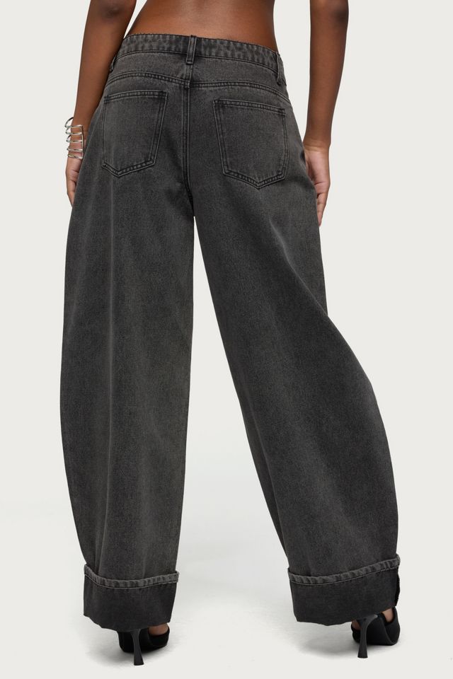 Edikted Kella Extra Oversized Low Rise Jean #4