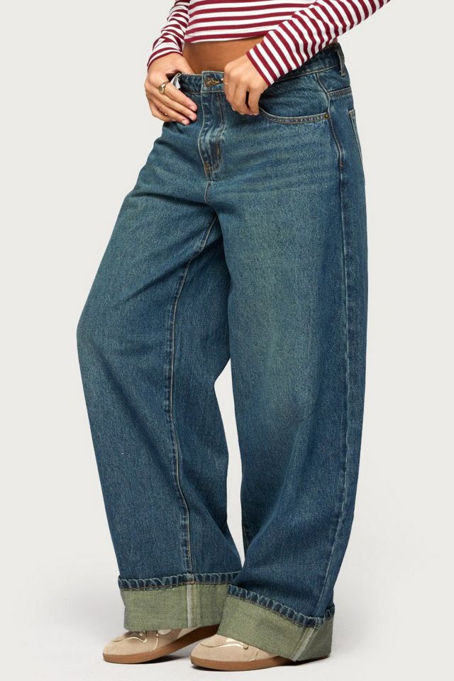 Edikted Kella Low Rise Baggy Jeans #2