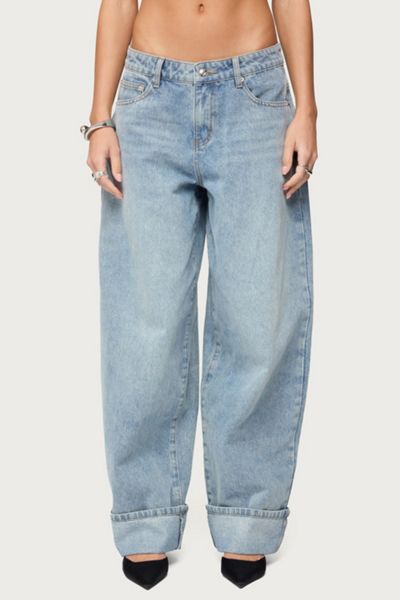 Edikted Kella Low Rise Baggy Jeans