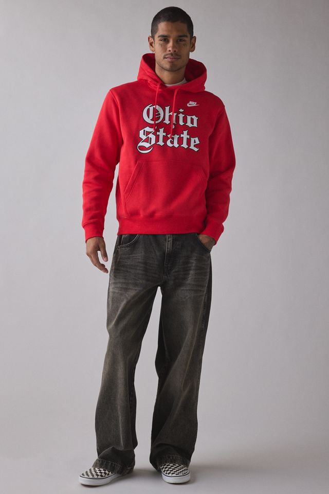 Sweat à capuchon Fanatics Université de l'État de l'Ohio Nike Old English Graphique #2