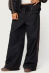 Edikted Kieran Stripey Nylon Track Pants