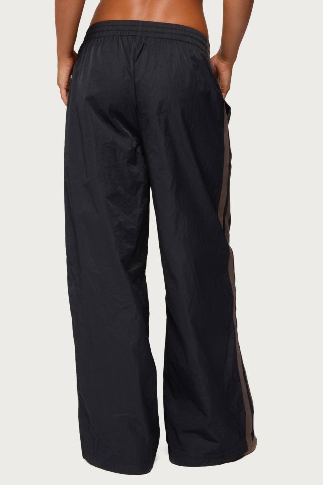 Edikted Kieran Stripey Nylon Track Pants #4