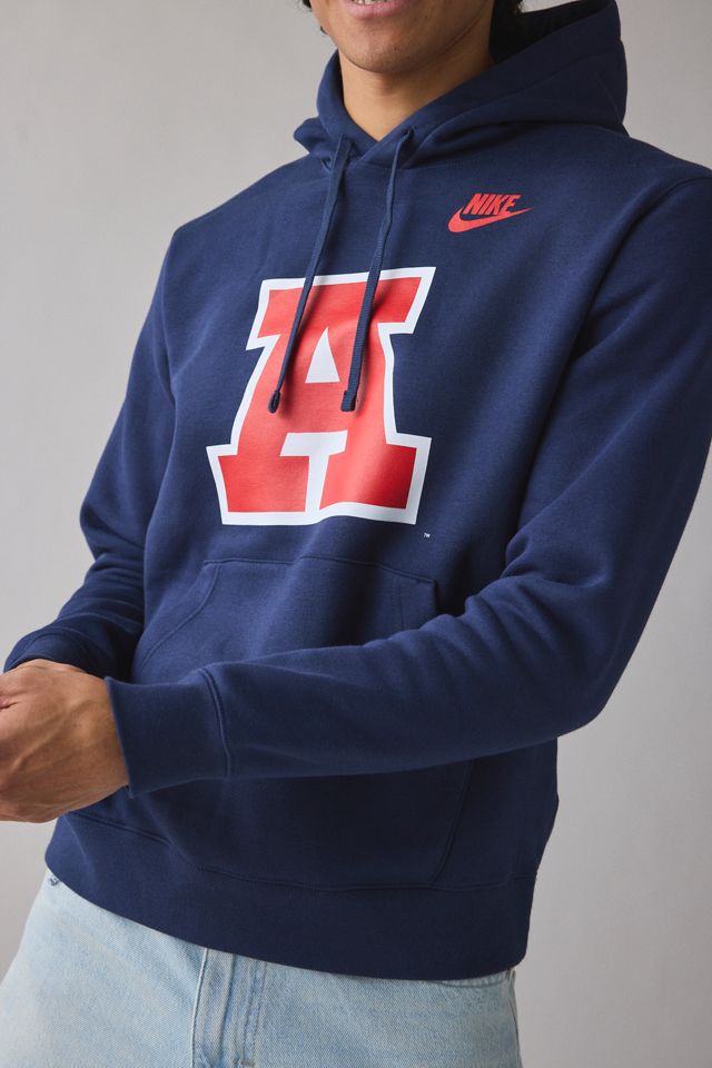 Fanatics Arizona Wildcats Team Logo Graphic Nike Legacy Club Fleece Hoodie Sweatshirt #1
