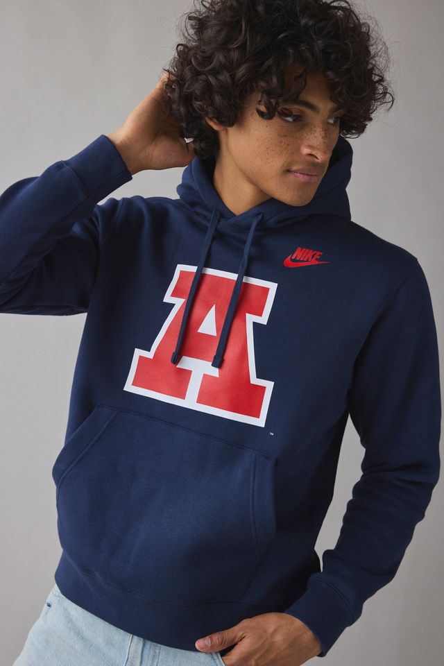 Fanatics Arizona Wildcats Team Logo Graphic Nike Legacy Club Fleece Hoodie Sweatshirt #3