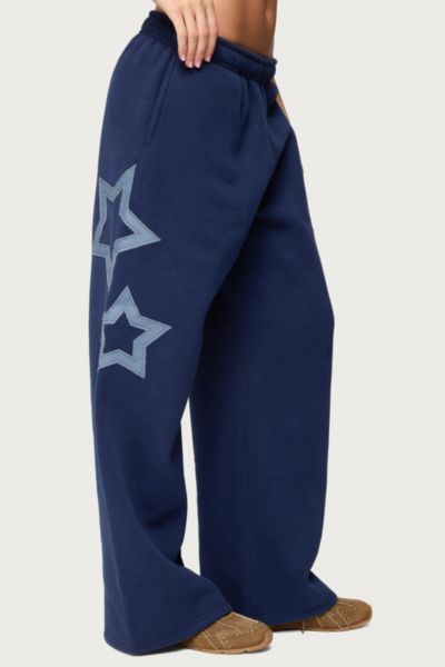 Edikted Starly Straight Leg Sweatpants