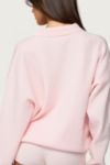 Edikted Lorie Oversized Knit Polo Sweater