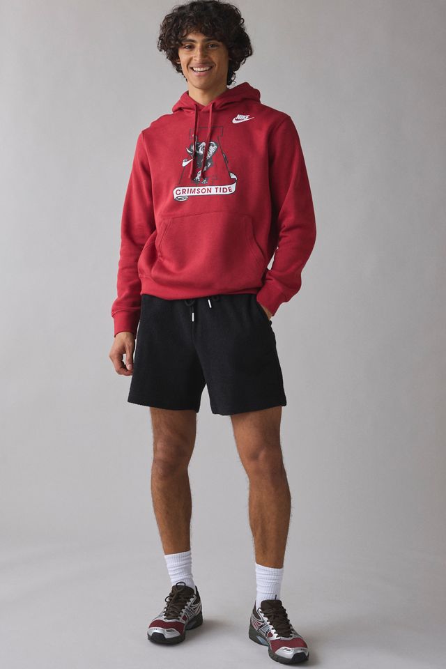 Chandail à capuchon en molleton Nike Legacy Club avec logo d'équipe des Crimson Tide de l'Alabama de Fanatics #1