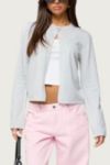 Edikted Jenie Split Front Knit Cardigan