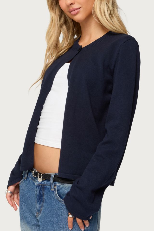 Edikted Jenie Split Front Knit Cardigan #2